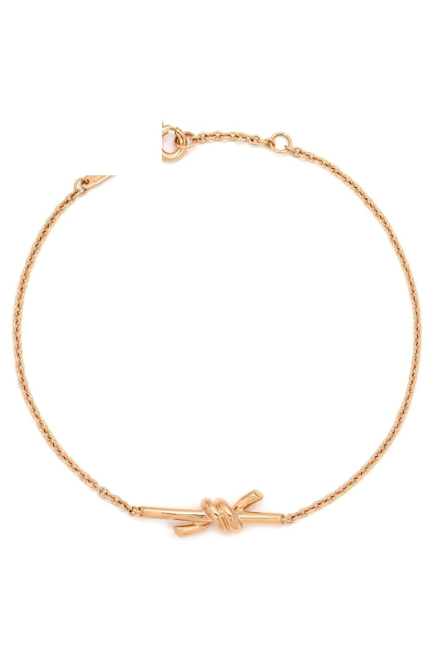 Tiffany & Co Bracelet Knot Rose Gold Pink PG